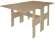 Стол обеденный раскладной Стандарт, дуб сонома