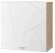 Шкаф настенный для книг Скайлайн, дуб сонома/белый