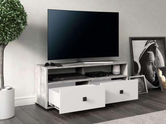 Тумба ТВ Сони Ателье светлое / Белый Тумба ТВ Сони Ателье светлое / Белый