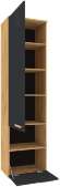 Шкаф МЦН Crown 11, Графит, Дуб золотистый Шкаф МЦН Crown 11, Графит, Дуб золотистый