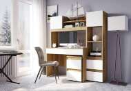 Школьный (рабочий) уголок Селфи Семья Мебелони