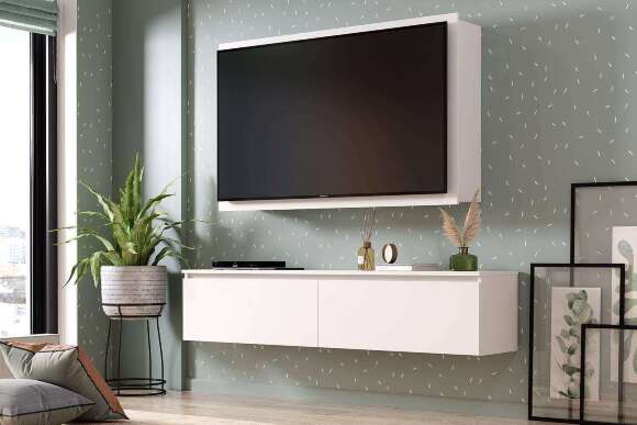 Шкаф навесной под ТВ Эко ШКН-06