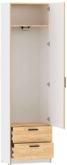 Гостиная Оттавия 1 Белый/Дуб золотой Гостиная Оттавия 1 Белый/Дуб золотой