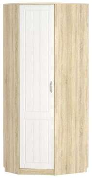 НМ 014.11 ЛВ Шкаф угловой Оливия Дуб Сонома/белое дерево НМ 014.11 ЛВ Шкаф угловой Оливия Дуб Сонома/белое дерево