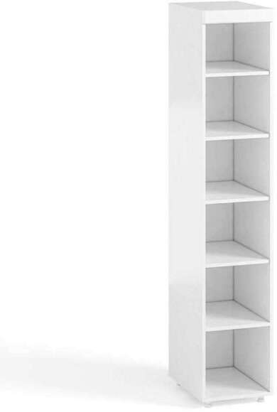 Стеллаж (гл. 560) Афина АФ-41 белое дерево