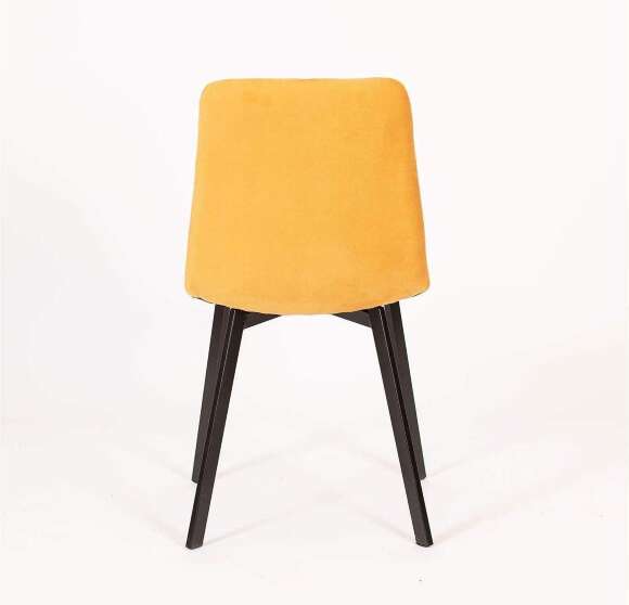 Стул Верона Черный / Амиго Желтый