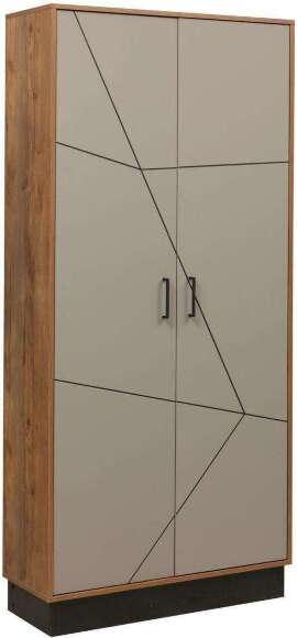 Шкаф комбинированный Гамма 54.14 Таксония/Грэй