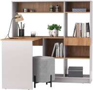 89.11 Прайм стол письменный левый кашемир / дуб золотой 89.11 Прайм стол письменный левый кашемир / дуб золотой