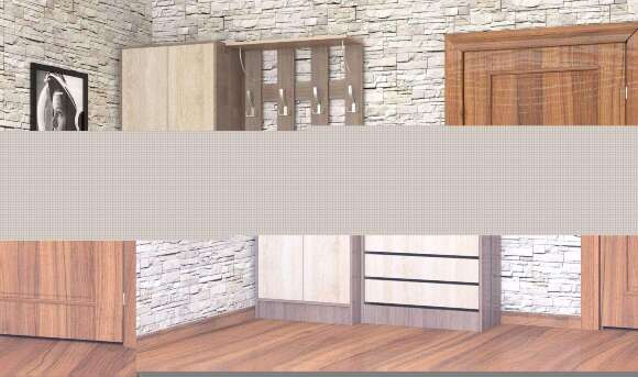 Шкаф ЯПШ-1 Ямайка ТЭКС (Ясень шимо)