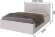 Кровать с настилом ДСП Толедо ТКР-1 160х200, Белый Кровать с настилом ДСП Толедо ТКР-1 160х200, Белый