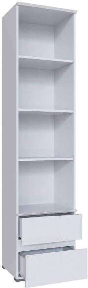 Шкаф-пенал Плейона закрытый, белый