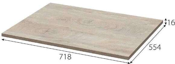 Полка для шкафа 75 Этна 1ПЛ