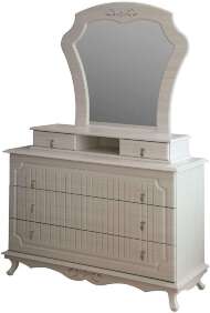 Комод 06.115 Кантри патина вудлайн кремовый/сандал белый Комод 06.115 Кантри патина вудлайн кремовый/сандал белый