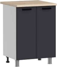 МК Аленушка Н 600 Магнолия Сталь,скоба черный МК Аленушка Н 600 Магнолия Сталь,скоба черный