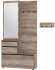 Прихожая ПР-04 Энигма дуб каньон/венге Прихожая ПР-04 Энигма дуб каньон/венге