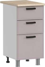 МК Аленушка Н3Я 400 Магнолия Кашемир,скоба черный (со столешницей) МК Аленушка Н3Я 400 Магнолия Кашемир,скоба черный (со столешницей)