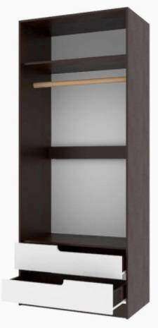 Шкаф двухдверный Гавана ТЭКС (Акрил Белый) Шкаф двухдверный Гавана ТЭКС (Акрил Белый)