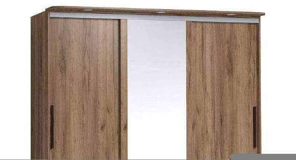 Шкаф-купе Strike 2000 с зеркалом Глазов-мебель (Дуб табачный Craft) Шкаф-купе Strike 2000 с зеркалом Глазов-мебель (Дуб табачный Craft)