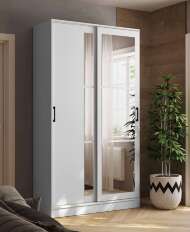 Шкаф-купе 1200 Стиль-2 (ТЭКС) Белый Шкаф-купе 1200 Стиль-2 (ТЭКС) Белый