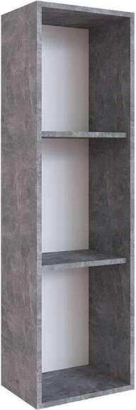 Шкаф навесной закрытый Малави МШ3, Ателье светлое, Белый глянец Шкаф навесной закрытый Малави МШ3, Ателье светлое, Белый глянец