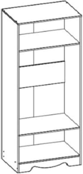 Латте 22 Шкаф двухдверный Бодега Светлый / Орех Донской Латте 22 Шкаф двухдверный Бодега Светлый / Орех Донской