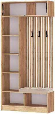 Мини-прихожая Руэлла, Дуб крафт золотой, Кашемир Мини-прихожая Руэлла, Дуб крафт золотой, Кашемир