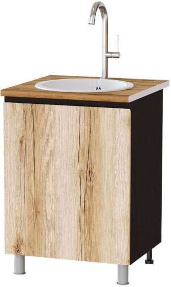 Модульная кухня Плейона 1.8 м, венге/дуб делано Модульная кухня Плейона 1.8 м, венге/дуб делано