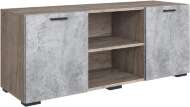 Дублин Тумба ТВ дуб крафт серый/цемент