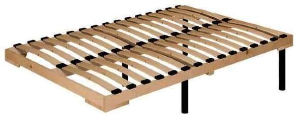 Кровать 120х200 с основанием из дерева Bauhaus 4 (Глазов) Дуб Сонома Кровать 120х200 с основанием из дерева Bauhaus 4 (Глазов) Дуб Сонома