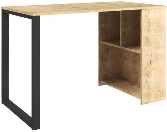 Письменный стол Бетти, дуб бунратти/черный