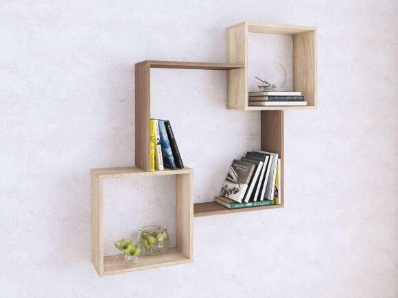 Полка навесная ПН-2 (ТЭКС) Ясень шимо / Дуб сонома Полка навесная ПН-2 (ТЭКС) Ясень шимо / Дуб сонома