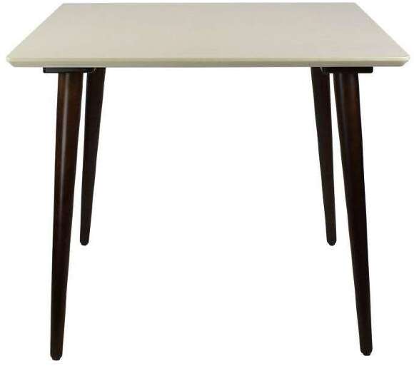 Стол обеденный Ронда Мини 100, орех/слоновая кость