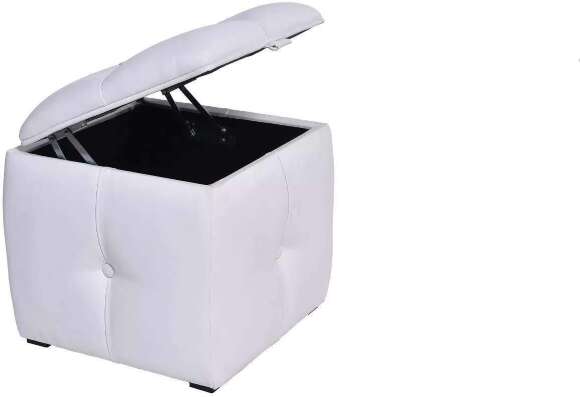 Пуф Арий белый