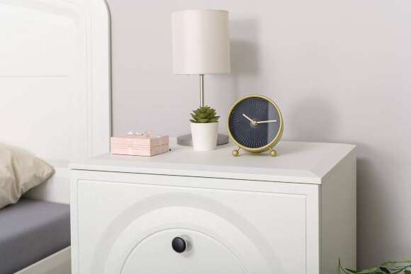 Тумба прикроватная Валенсия 13.291, Белый шагрень