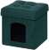 Пуф складной для животных велюр Зеленый