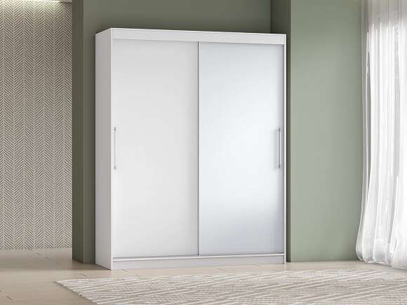 Шкаф-купе арт. 007 1,7 м / Белый