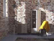 Модульная гостиная Либерти 4 (опора h150) Белый / Дуб Каньон