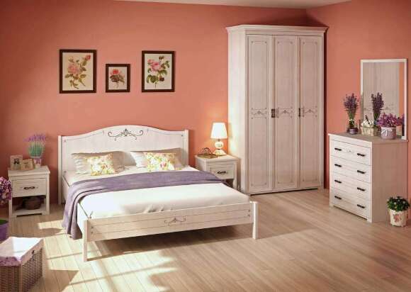 Кровать 160х200 Афродита 05 (Арника) с основанием Кровать 160х200 Афродита 05 (Арника) с основанием