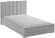 Кровать с подъёмным механизмом Нега 120х200, Светло-серый
