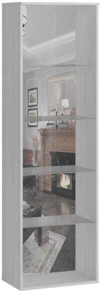 Пенал-витрина Ливорно ЛШ-8 (Домани) Ясень Анкор светлый