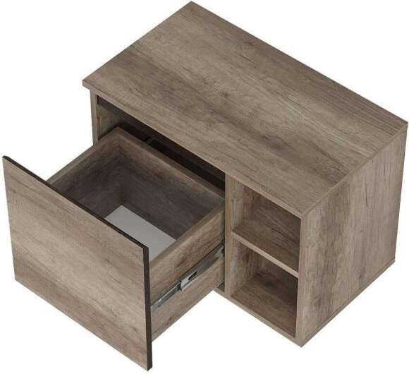 Тумба прикроватная ТБ-14 Энигма дуб каньон/венге Тумба прикроватная ТБ-14 Энигма дуб каньон/венге
