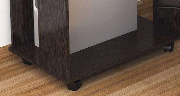 Стол компьютерный Грета-10 ТЭКС (Венге)