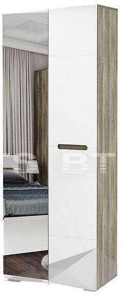 Шкаф 2-х створчатый с зеркалом Наоми ШК-22 БТС Шкаф 2-х створчатый с зеркалом Наоми ШК-22 БТС
