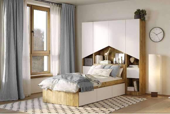 Шкаф двухдверный Гудвин (Арника)