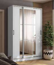 Шкаф-купе 1400 Стиль-2 (ТЭКС) Белый Шкаф-купе 1400 Стиль-2 (ТЭКС) Белый