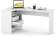 Письменный стол СПМ-25 Левый Белый