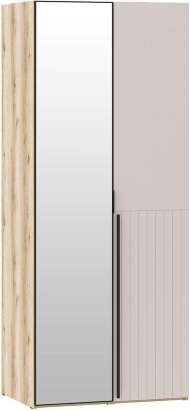 Шкафы Арден 200.2-200.2 зеркало-полки Дуб Делано / Сантьяго софт Шкафы Арден 200.2-200.2 зеркало-полки Дуб Делано / Сантьяго софт
