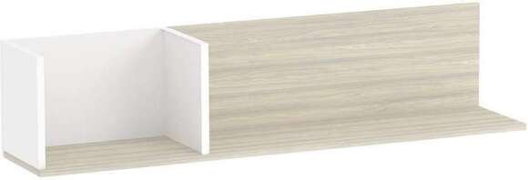 Спальня детская Аурелио. Комплект 1, Блэквуд сатиновый, Белый