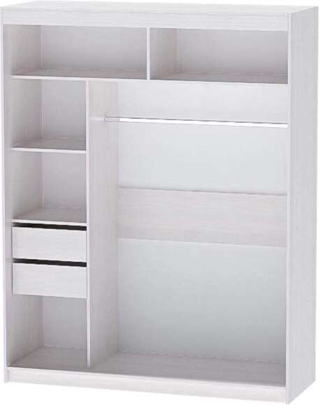 Шкаф-купе арт. 007 1,7 м / Ясень анкор светлый