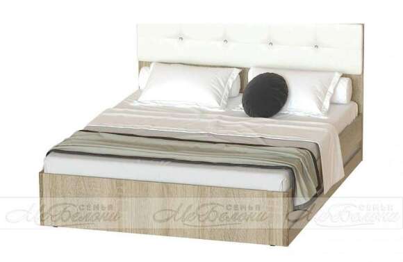 Кровать 160х200 Белладжио КР-05 с настилом из ДСП Кровать 160х200 Белладжио КР-05 с настилом из ДСП